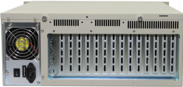 4100 4U Industrial Rackmount Chassis rear side